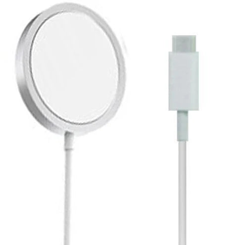 ROFI 20W Charging Plug Power Adaptor TYPE C + ROFI Magnetic Suction Wireless Charger TYPE C - WHITE
