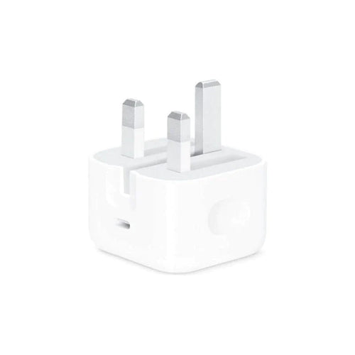 مجموعة الشحن السريع من Apple: محول طاقة USB-C بقوة 20 وات + كابل USB-C إلى Lightning بطول 1 متر 