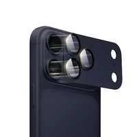 MOCOLL 360° Camera Lens Protector for iPhone 17 Pro | Tempered Glass with Metal Frame - Blue Color