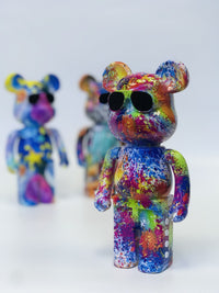 LEEDOR LD-B5 Colorful Painting Violent Bear Graffiti Speaker - 12W / 1200mAh