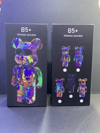 LEEDOR LD-B5 Colorful Painting Violent Bear Graffiti Speaker - 12W / 1200mAh