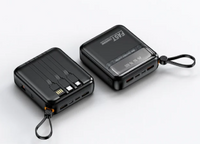 شاحن LEEDOR HT-DX255 المحمول: سعة 10000 مللي أمبير في الساعة وإخراج سريع بقوة 22.5 وات.
