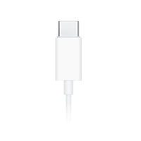 سماعات أذن آبل مع موصل USB-C - أبيض 