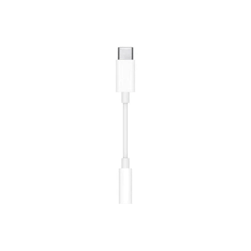 محول USB-C إلى مقبس سماعة رأس 3.5 ملم من Apple - أبيض 