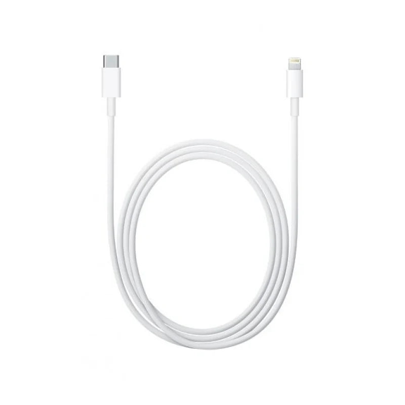 مجموعة الشحن السريع من Apple: محول طاقة USB-C بقوة 20 وات + كابل USB-C إلى Lightning بطول 1 متر 