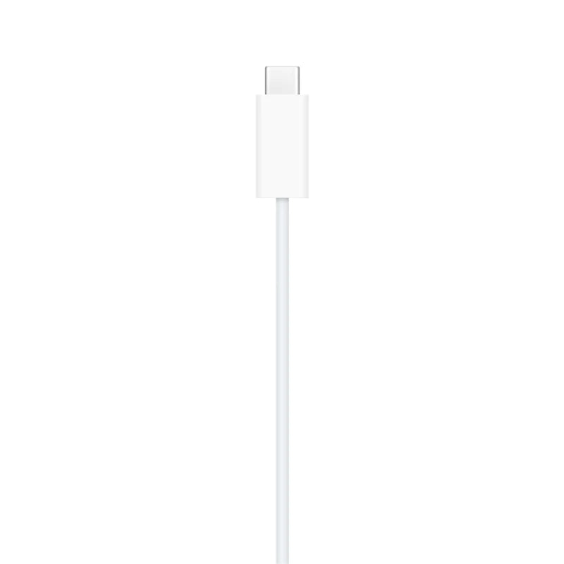 كابل شحن مغناطيسي لساعة أبل - 1 متر / USB-C / أبيض 