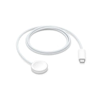 كابل شحن مغناطيسي لساعة أبل - 1 متر / USB-C / أبيض 